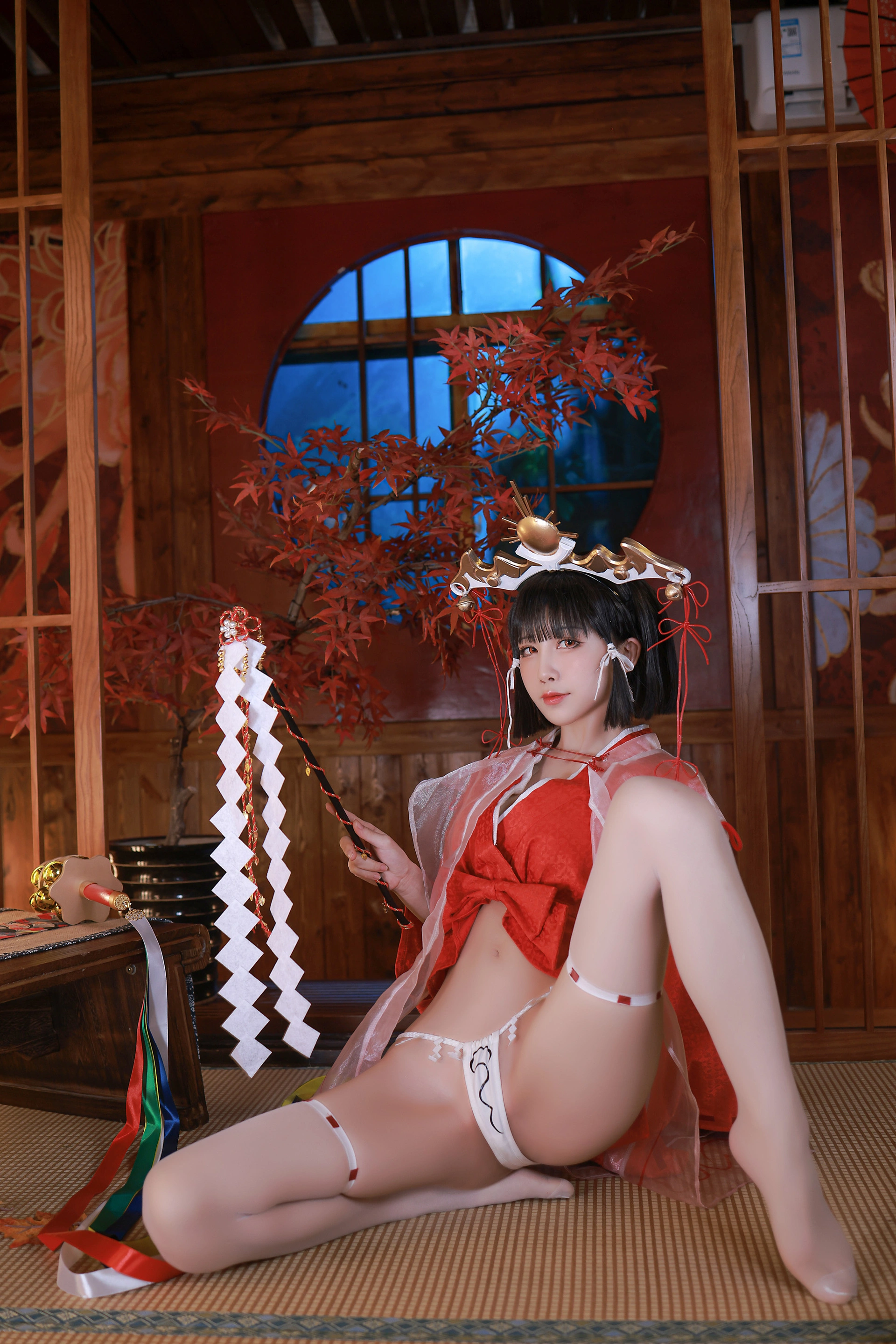 水淼Aqua - NO.78 黑兽辉夜巫女 2